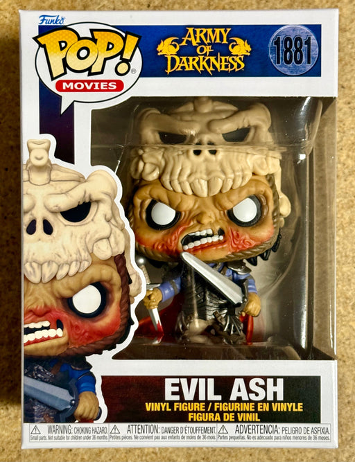 Funko Pop! Movies Evil Ash #1881 Army Of Darkness 2024 Bruce Campbell - for just $13! 