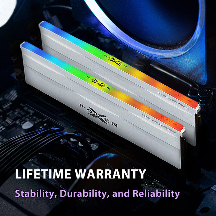 Silicon Power Zenith RGB DDR5 6000MT/s (PC5-48000) CL36 16GB(1x16GB) AMD Expo/Intel XMP 3.0 Single Pack 1.35V Desktop Unbuffered DIMM - for just $214.97! 