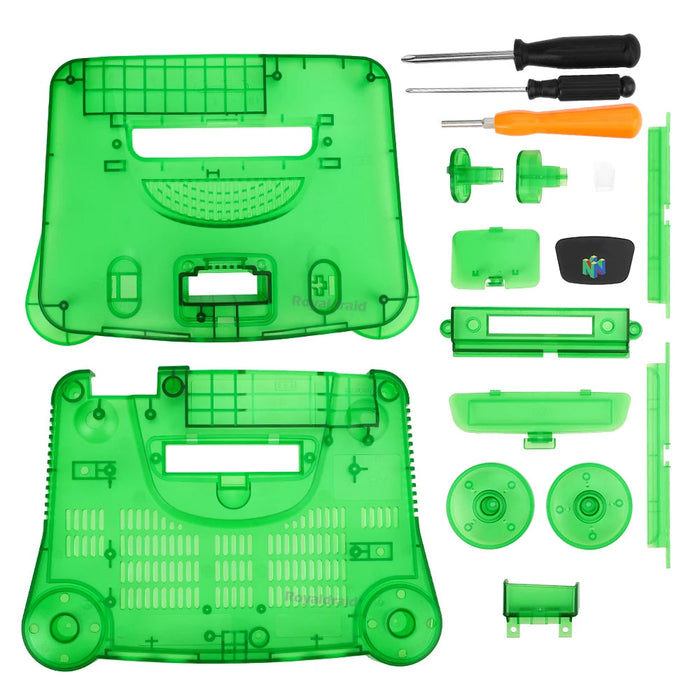 N64 Replacement Translucent Shell Case Housing Nintendo 64 - for just $54.99! 