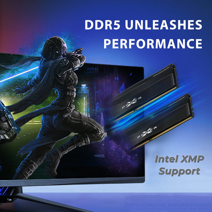 Silicon Power Zenith Gaming DDR5 6000MT/s (PC5-48000) CL30 32GB(1x32GB) AMD Expo/Intel XMP 3.0 Dual Pack 1.35V Desktop Unbuffered DIMM - for just $410.97! 