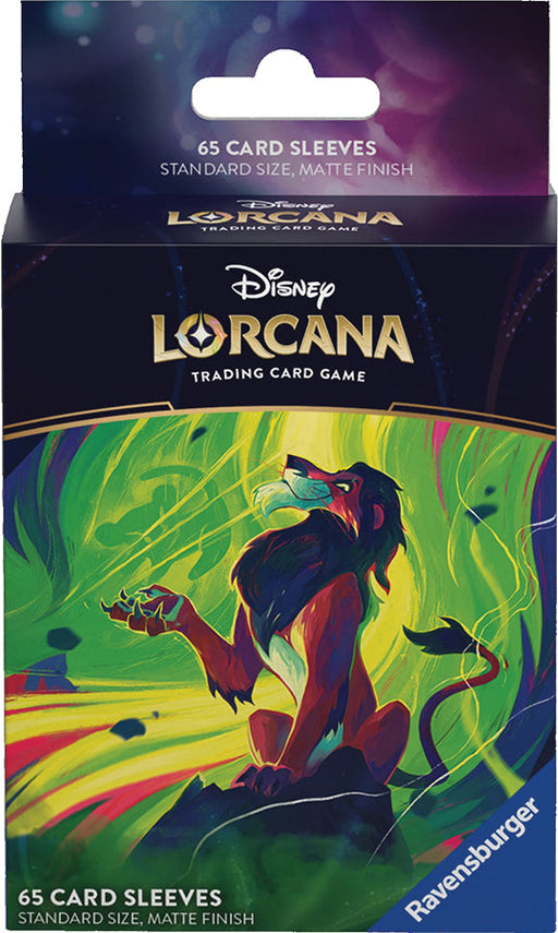 Disney Lorcana TCG: Card Sleeve Pack - Scar - for just $10.99! 
