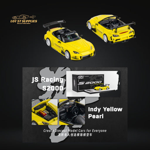 Microturbo Honda S2000 JS Racing Custom in Indy Yellow Pearl 1:64 - for just $46.99! 