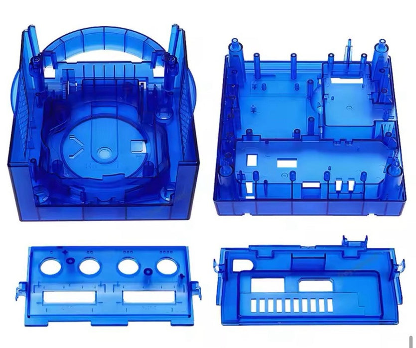 Gamecube Full Replacement Console Shell Housing Translucent Blue - for just $62.99! 