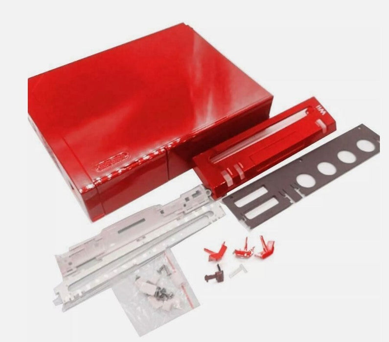 Nintendo Wii Full Replacement Shell Housing Faceplate Red New Complete - for just $26.99! 