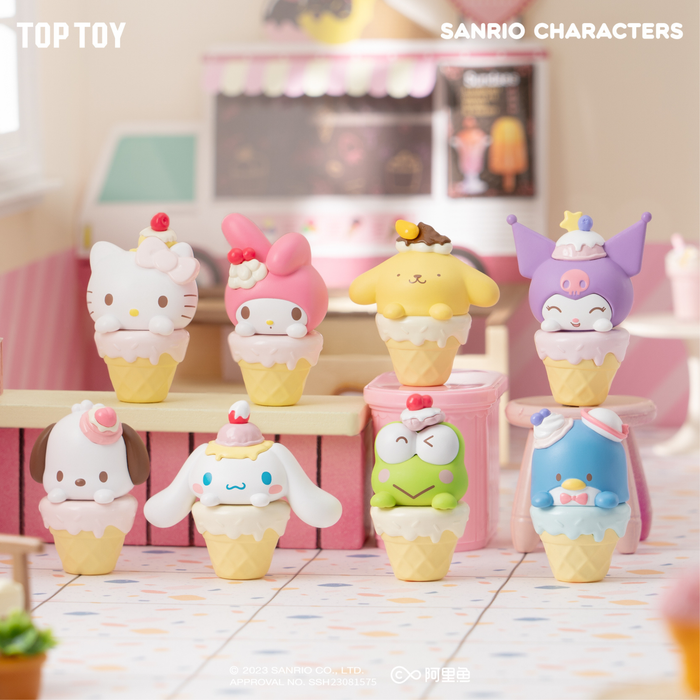 Top Toy Sanrio Mini Ice Cream Figure Bag Random Style (3 in 1) - Just $12! Shop now at Retro Gaming of Denver