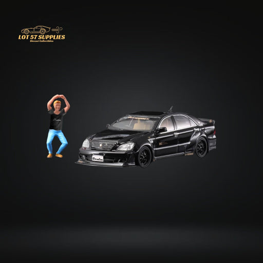 Star Model Toyota Crown 12th Gen MK12 LBWK Black Figure Version 1:64 - for just $34.99! 