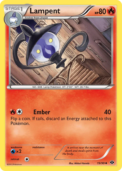 Lampent (19/99) [Black & White: Next Destinies] - for just $0.15! 