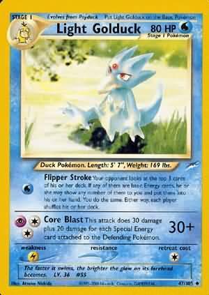 Light Golduck (47/105) [Neo Destiny Unlimited] - for just $1.45! 