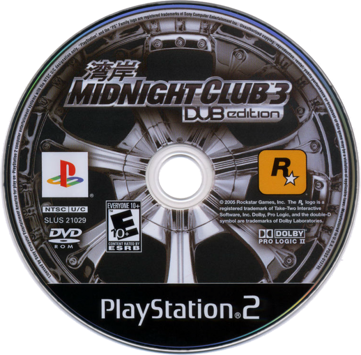 Midnight Club 3: Dub Edition – PlayStation 2 (PS2) - for just $34.99! 