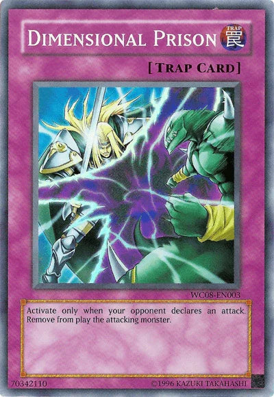 Dimensional Prison [WC08-EN003] Super Rare - for just $19.10! 