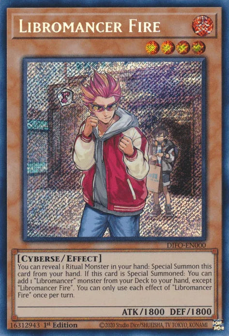 Libromancer Fire [DIFO-EN000] Secret Rare - for just $0.25! 