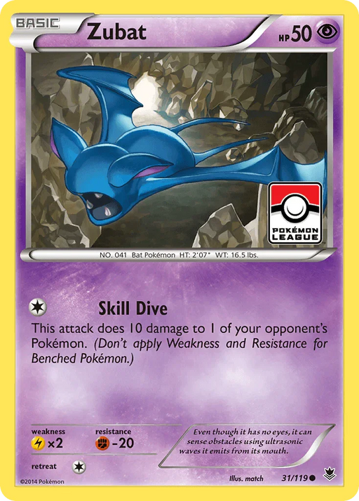 Zubat (31/119) [XY: Phantom Forces] - for just $0.10! 