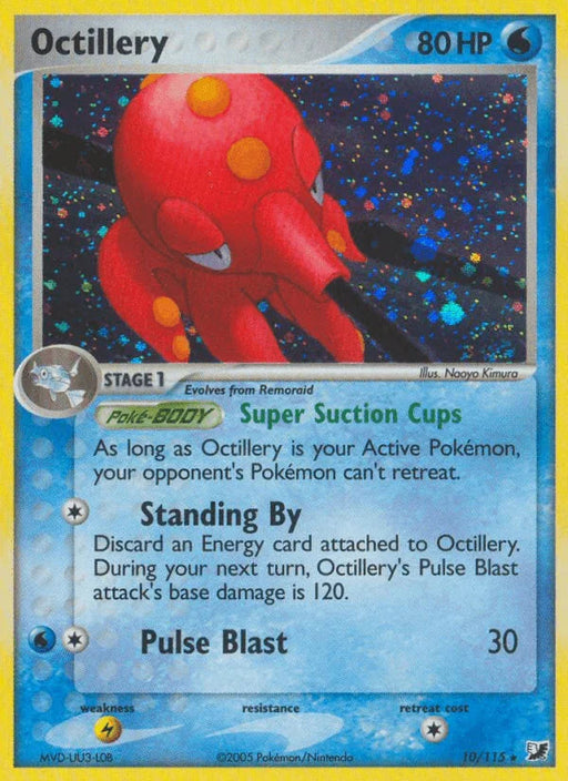 Octillery (10/115) [EX: Unseen Forces] - for just $4.70! 