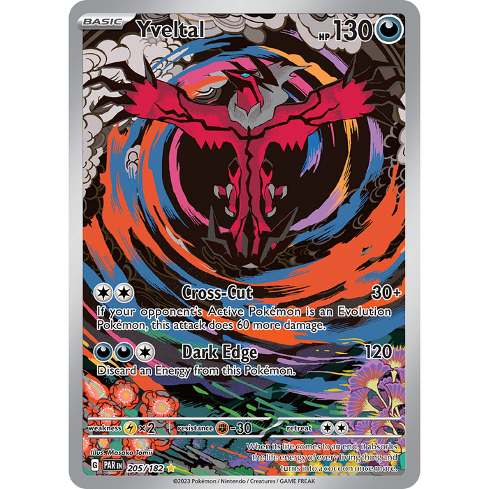 Yveltal (205/182) [Scarlet & Violet: Paradox Rift] - Just $9.10! Shop now at Retro Gaming of Denver