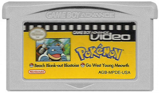 GBA Video - Pokemon: Beach Blank-out Blastoise and Go West Young Meowth – Game Boy Advance (GBA) - for just $94.99! 