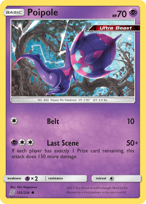 Poipole (102/236) [Sun & Moon: Unified Minds] - for just $0.15! 