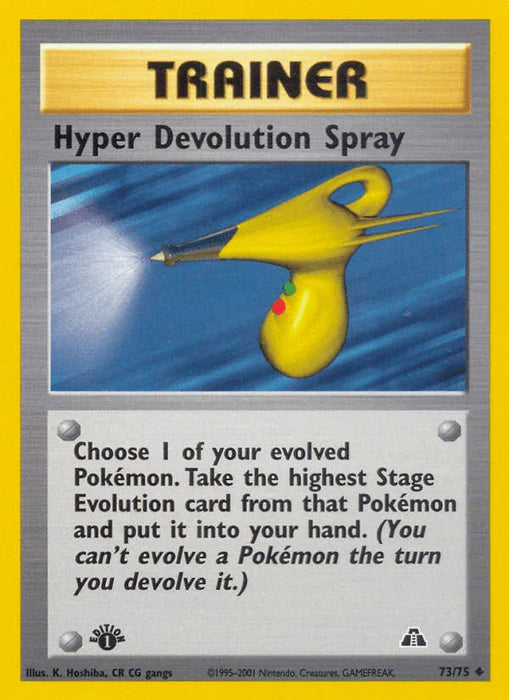 Hyper Devolution Spray (73/75) [Neo Discovery 1st Edition] - for just $0.80! 