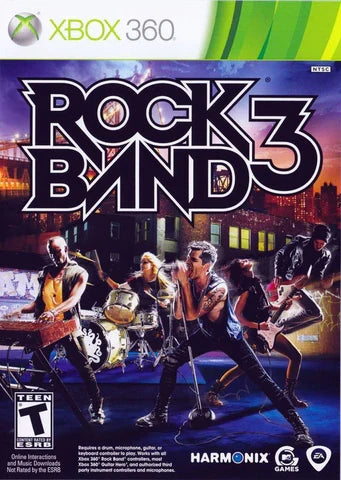 Rock Band 3 – Xbox 360 (X360) - for just $29.99! 
