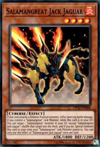 Salamangreat Jack Jaguar [OP12-EN006] Super Rare - for just $0.30! 