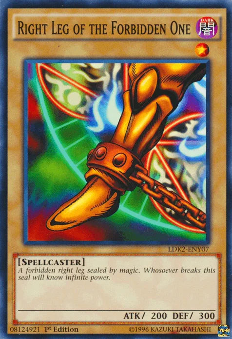 Right Leg of the Forbidden One [LDK2-ENY07] Common - for just $1! 