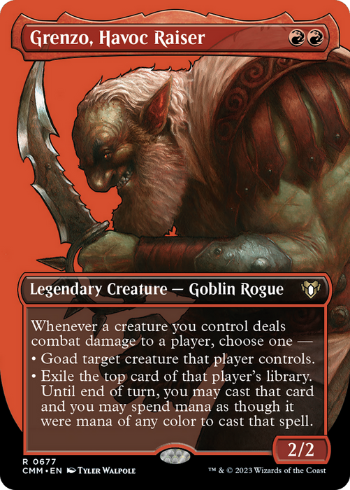 Grenzo, Havoc Raiser (CMM-677) - Commander Masters (Borderless) - for just $0.56! 