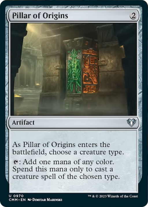 Pillar of Origins [Commander Masters] - Just $0.10! Shop now at Retro Gaming of Denver