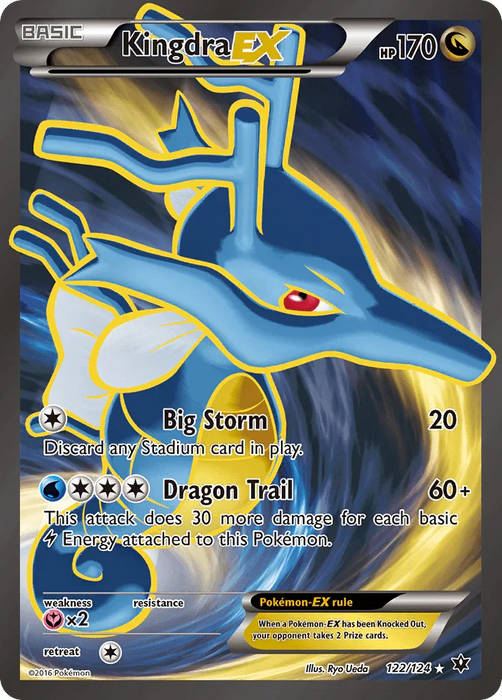 Kingdra EX (122/124) [XY: Fates Collide] - for just $7.55! 