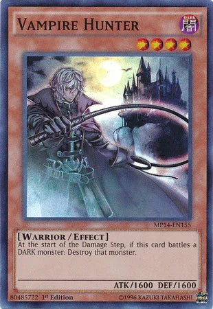Vampire Hunter [MP14-EN155] Super Rare - for just $0.25! 