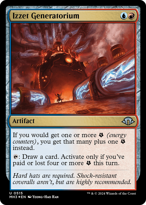 Izzet Generatorium (Ripple Foil) (MH3-515) - Modern Horizons 3 Foil - for just $0.61! 
