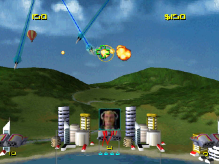 Missile Command – PlayStation 1 (PS1) - for just $0! 
