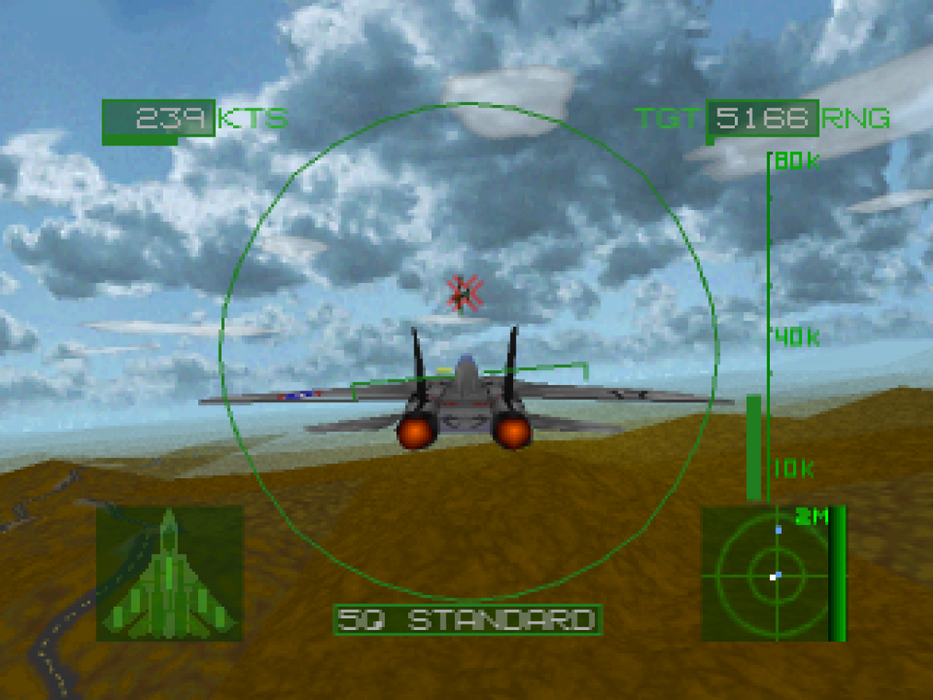 Top Gun: Fire at Will! [Long Box] – PlayStation 1 (PS1) - for just $0! 