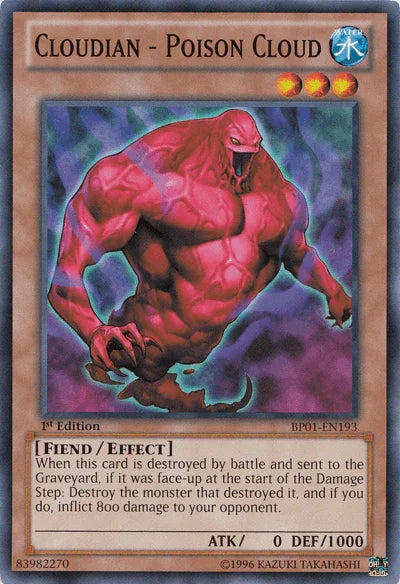 Cloudian - Poison Cloud [BP01-EN193] Common - for just $0.10! 
