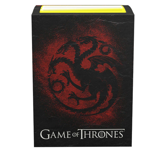 Dragon Shield: Standard 100ct Brushed Art Sleeves - Game of Thrones (House Targaryen) - Just $0! Shop now at Retro Gaming of Denver