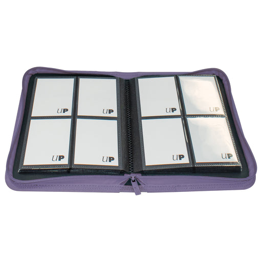 Ultra PRO: 4-Pocket Zippered PRO-Binder - Vivid (Purple) - Just $0! Shop now at Retro Gaming of Denver