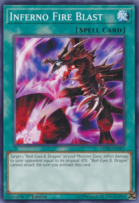 Inferno Fire Blast [LEDU-EN007] Common - for just $0.10! 