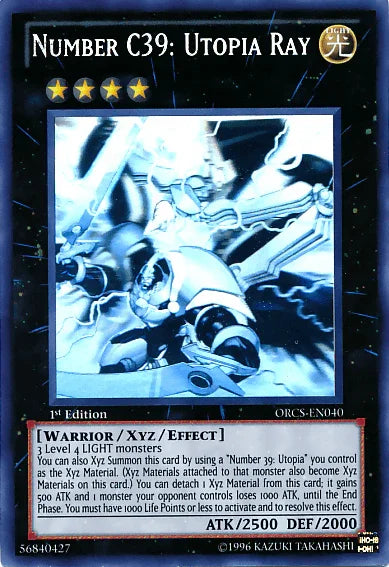 Number C39: Utopia Ray [ORCS-EN040] Ghost Rare - for just $7.45! 