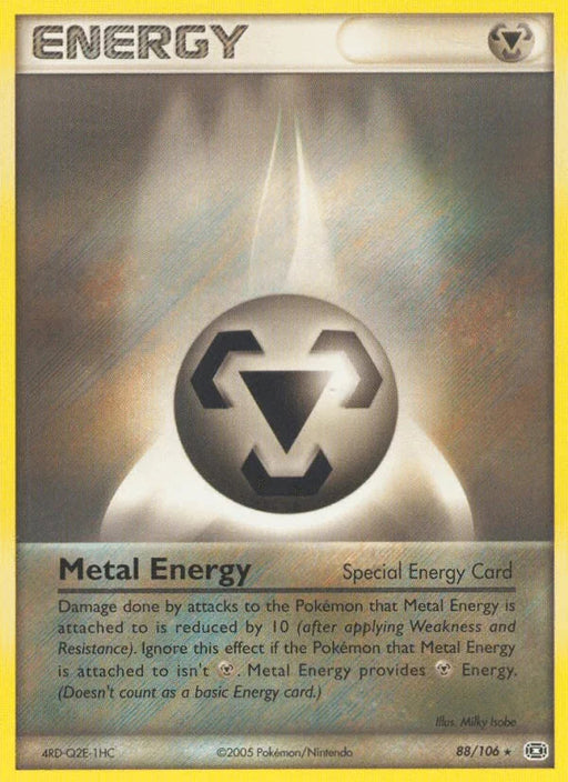 Metal Energy (88/106) [EX: Emerald] - for just $0.50! 