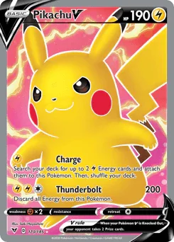 Pikachu V (170/185) [Sword & Shield: Vivid Voltage] - for just $18.60! 
