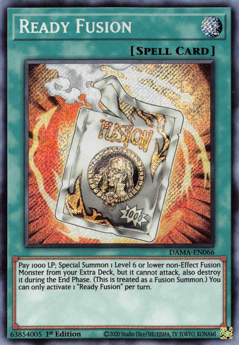 Ready Fusion [DAMA-EN066] Secret Rare - for just $1.45! 