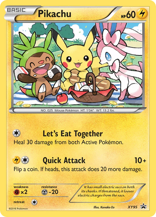 Pikachu (XY95) [XY: Black Star Promos] - for just $71.35! 