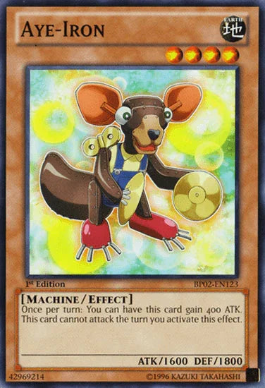 Aye-Iron [BP02-EN123] Common - for just $0.10! 
