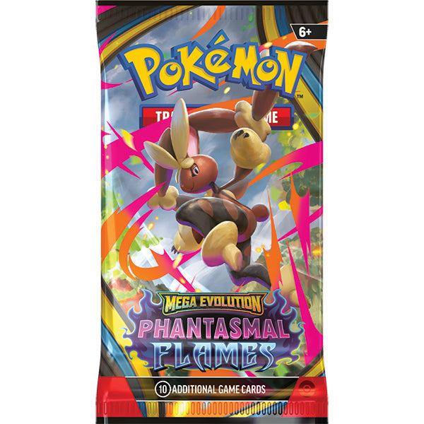 Pokemon: Mega Evolution - Phantasmal Flames Booster Pack - for just $9! 