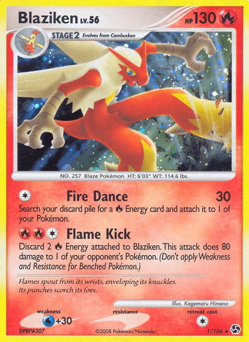 Blaziken (1/106) [Diamond & Pearl: Great Encounters] - for just $9.30! 