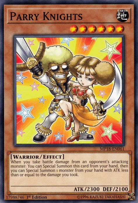 Parry Knights [MP18-EN061] Short Print - for just $0.10! 