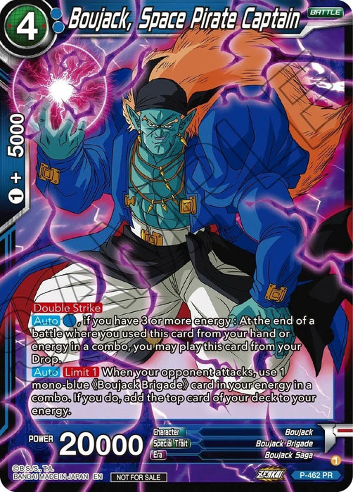 Boujack, Space Pirate Captain (Z03 Dash Pack) (P-462) [Promotion Cards] - for just $0.10! 