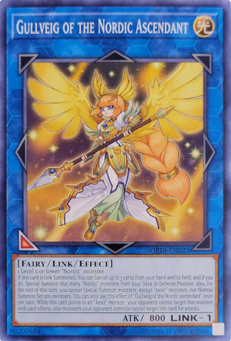 Gullveig of the Nordic Ascendant [OP18-EN023] Common - for just $0.10! 
