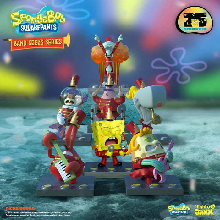 SpongeBob SquarePants: Band Geeks Series Blind Box (1 Blind Box) - for just $15.99! 