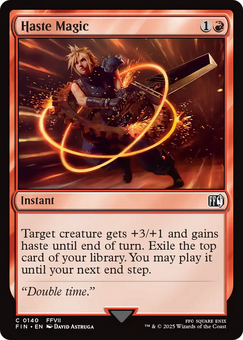 Haste Magic (FIN-140) - FINAL FANTASY Foil - for just $0.07! 