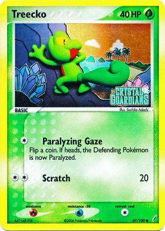 Treecko (67/100) (Stamped) [EX: Crystal Guardians] - for just $8.60! 