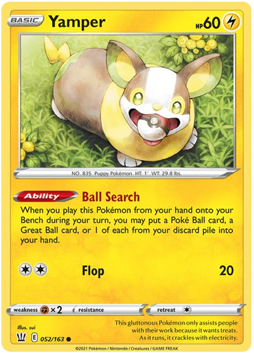 Yamper (052/163) [Sword & Shield: Battle Styles] - for just $0.10! 